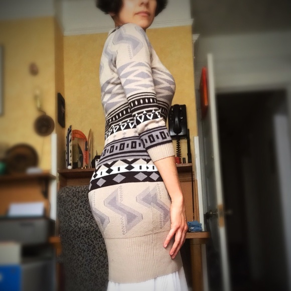 t/o Sweater Dress - Picture 3 of 6